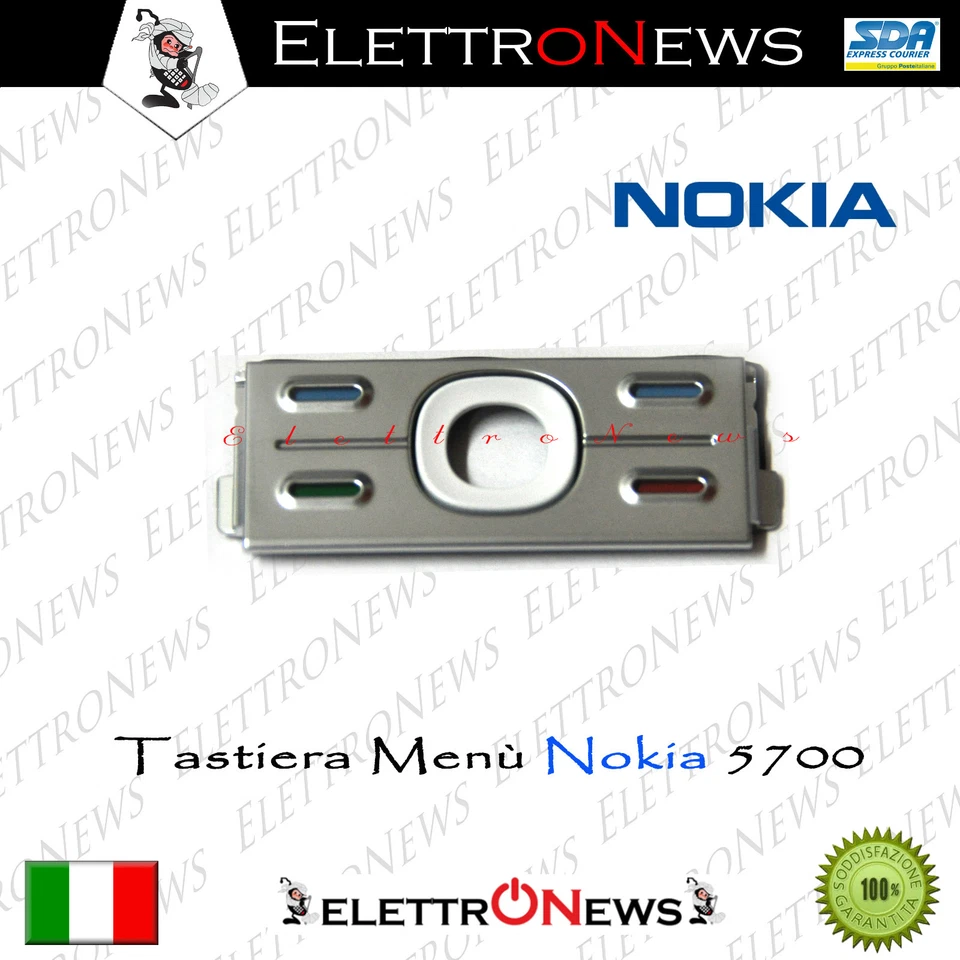 Tastiera menù Nokia 5700 Originale - Immagine 1 di 1