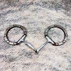5" Classic Equine Silver Diamond Square Mouth Snaffle