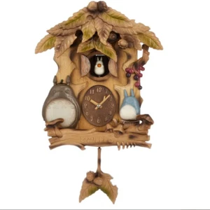 Totoro Ghibli Wall Clock Rhythm Melody Karakuri Trick Anime Studio Japan - Picture 1 of 4