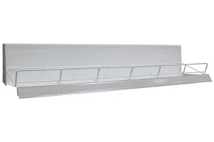 CD/DVD Browsing Shelf 600mm White - Picture 1 of 1