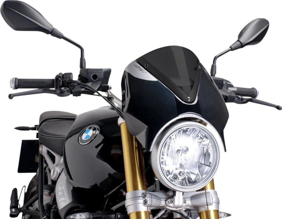 Carenado parabrisas PUIG Dark Smoke RETROVISION 2014-2024 BMW R-Nine-T R9T 7012F Foto 1 de 1