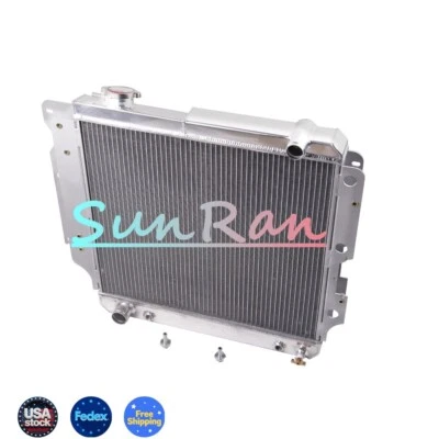 Radiador de aluminio de 3 filas para Jeep Wrangler YJ TJ 1987-2006 2,4 2,5 L 4,0 L4 L6 #2101 Foto 1 de 4