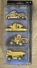 Die-Cast Scale Construction Vehicles 4 Pack Teamsterz Tow Truck, Digger, Dump