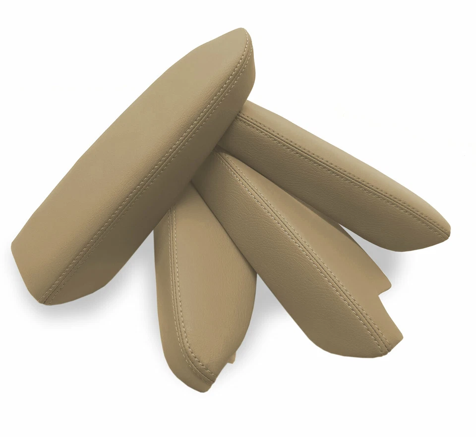 适用于 04-08 讴歌 TL 乙烯基皮革前后门扶手罩 米色 — 第 1/4 张图片