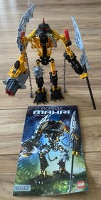 Lego Bionicle Mahri Toa Hewkii (8912) with Manual - Please Read