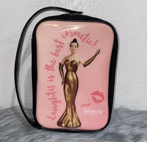 Benefit Cosmetics Large Makeup Bag Train Case Bag - Picture 1 of 10
