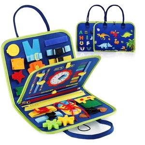 Cartoon 3D Quiet Activity Book Sensory Education Book Preschool Learning - Picture 1 of 17
