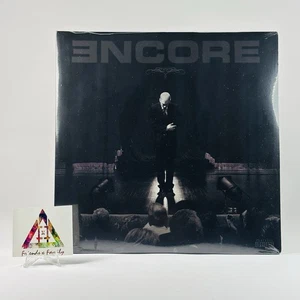 SEALED Eminem Encore BLACK OUT vinyl 20th Anniversary Limited Edition Slim Shady - Picture 1 of 2