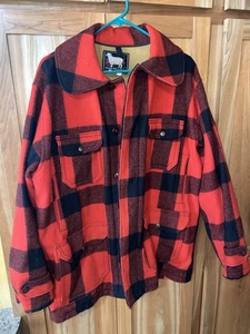 Woolrich Buffalo Plaid Wool Jacket And Wool Pants - Picture 1 of 13