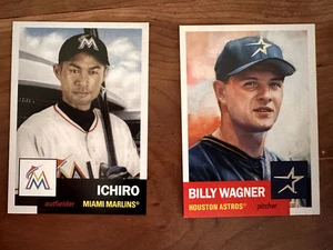 2025 Topps MLB Living Set # 850-851 BILLY WAGNER 7 ICHIRO - Picture 1 of 5