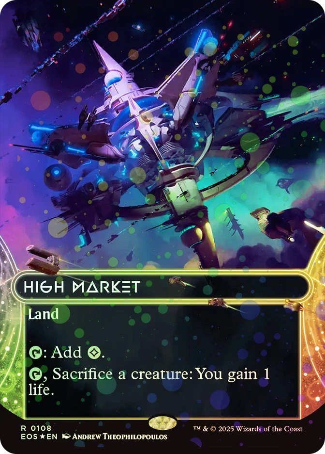 MTG GALAXY FOIL High Market (#108) - Stellar Sights #108 - Image 1 of 1
