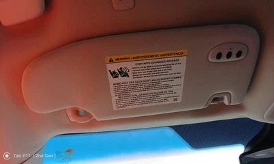 Driver Sun Visor Illuminated With Garage Door Opener Fits 15-23 EDGE 695597 Foto 1 de 4