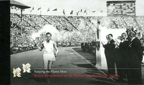 (LX56) GB 2012 DY5 Keeping The Flame Alive the Olympics Prestige Folleto MNH Foto 1 de 1