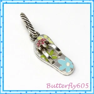 Brighton Pixie Flip Flop Blumen Sandale Urlaub Anhänger - Bild 1 von 4