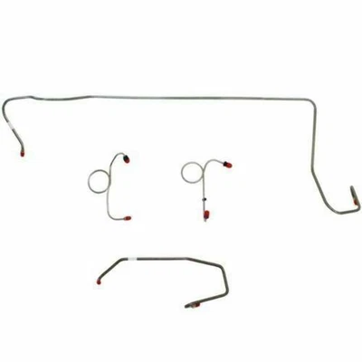 Dodge Challenger 1974 kit de línea de freno delantero frenos de disco manuales-EKT7402SS Foto 1 de 2