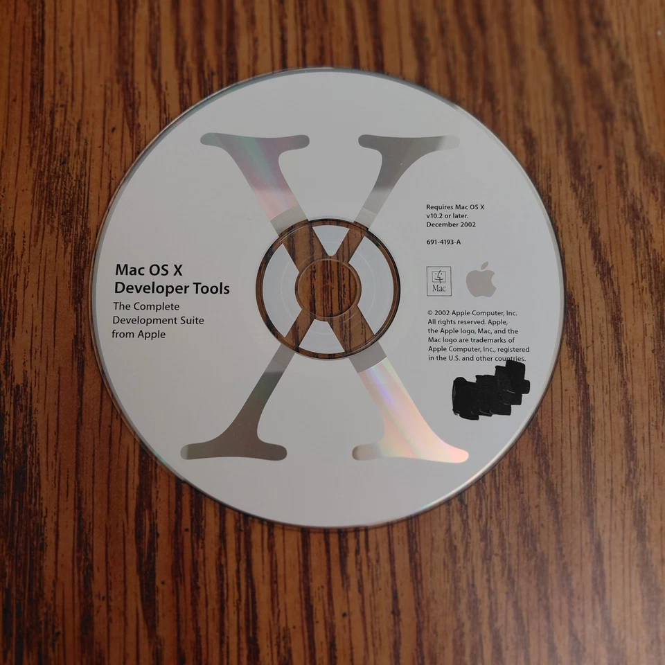 Mac OS X Developer Tools, The Complete Development Suite. V 10.2 Or Later, 2002 - Image 1 of 1