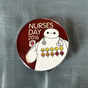 Disney Pin Nurse Nurses Day 2016 Baymax Big Hero 6 Stained Glass Le 5000 - Picture 1 of 4