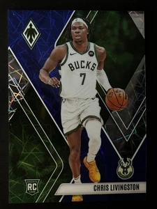 2023-24 Panini Phoenix - Novatos Chris Livingston #265 Blue Lazer (RC) /275 - Imagen 1 de 2
