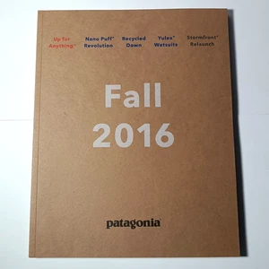 Patagonia Fall 2016 vendor catalog outdoor clothing - Imagen 1 de 6
