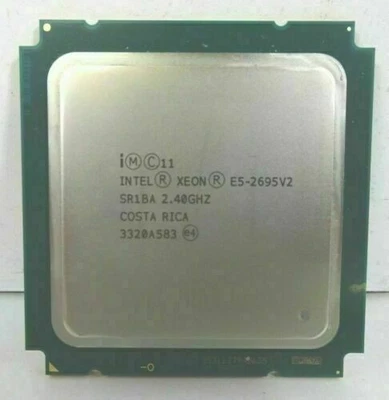 Intel Xeon E5-2695 V2 2.40 GHz SR1BA 12 Cores 24 Threads LGA2011 CPU Processor - Image 1 of 4