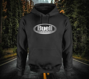 Sudadera con capucha para conductor Buell / XB9 XB12 Lightning 1125R Firebolt / Talla: S - 3XL - Imagen 1 de 2