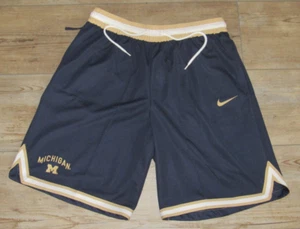 Pantalones Cortos de Fútbol Nike Michigan Wolverines Azul Equipo NCAA Talla Para Hombre XL - Imagen 1 de 5