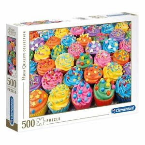 Clementoni 500 Piece Jigsaw Puzzle - Colorful Cupcakes
