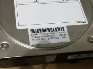 SUN 370-6788, 73GB SCSI Disk Drive 68pin, W2100z, = Test PASS - Bild 1 von 5