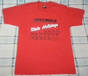 Michigan Deer Season November Holiday (M) FOTL Best '89 Single Stitch Shirt - Picture 1 of 6