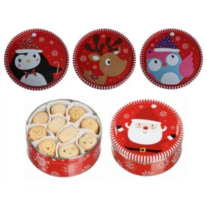 Danish Cookies Festive Christmas Biscuits Tin Denmark Hamlet 400g (1 Supplied) - Picture 1 of 6