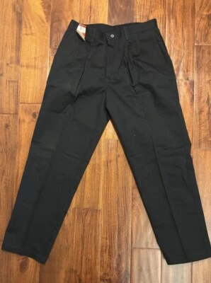 Lee Performance Khakis Black. Stain Resistant. Pleated Front- 876592 - Image 1 of 3