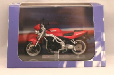 Motorradmodell, triumph 955 Speed Triple, Maßstab: 1:24, ab 14, OVP, Atlas Ed - Bild 1 von 4