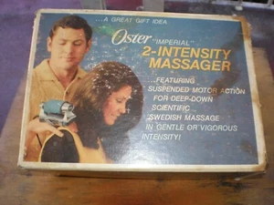 Vintage Oster 2-Intensity Swedish-Style Massager Model 138-01, Box, Tested - Bild 1 von 10