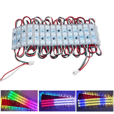 RGB Full Color 1.2W 12V Outdoor IP68 Waterproof 3030 LED Pixel Module For Sign - Image 1 of 4