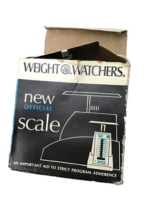 Weight Watchers Official Food Scale Original Box Vintage 1968 Kitchen Diet Aid - Picture 1 of 6