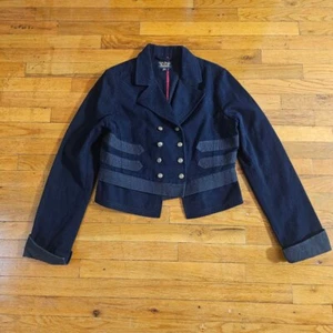 Polo Ralph Lauren Damen 1967 Vintage Knopfleiste Military Band Style Jacke XL - Bild 1 von 10