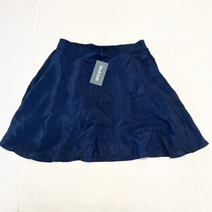 NEW WITH TAGS Modcloth Navy Skirt Size Medium Lightweight - Picture 1 of 6
