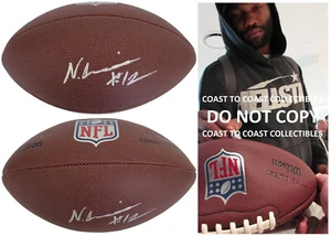 Nico Collins signed Duke Football Proof COA handsigniert Houston Texans Michigan - Bild 1 von 5