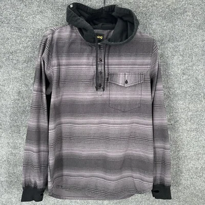 Sudadera con Capucha Analógica Técnica Moda Para Hombre Pequeña Púrpura/Negro Pullover Agujero para el Pulgar Foto 1 de 4