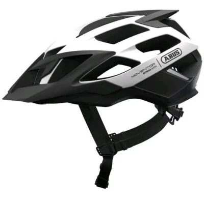 Casco de bicicleta de montaña ABUS Moventor tamaño mediano 52-57 cm blanco polar Foto 1 de 4