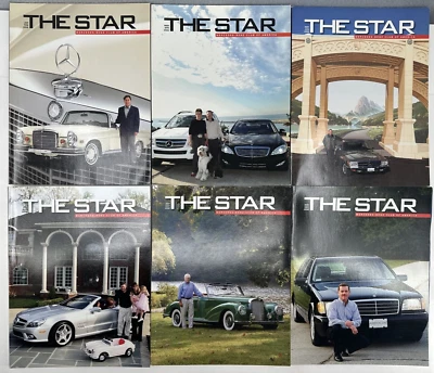 The Star Mercedes Benz Club Of America Magazine Lot of 6 2008 Full Year - Image 1 of 4