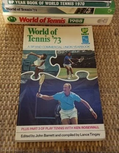 ALMANACCO del TENNIS / Tennis Official Yearbook 1973 Cover: King / Nastase Smith - Bild 1 von 1