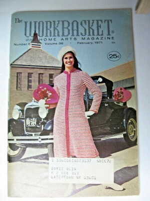 February 1971 The Workbasket and Home Arts Magazine - Image 1 of 3