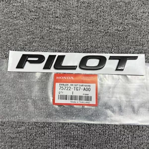 Trunk Liftgate Emblem For Honda Pilot 2015 - 2022 Nameplate Badge 75722-TG7-A00 - Picture 1 of 4