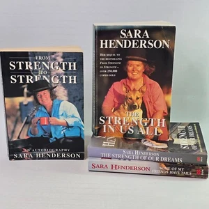 From Strength To Strength - Signed - Sara Henderson 4 PB Books Autobiography - Bild 1 von 20