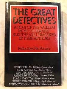 SIGNED Otto Penzler - The Great Detectives - 1st 1978 George Locke's Copy - Imagen 1 de 11