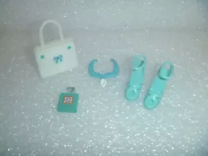 Purse~*~Perfume~*~Necklace & Shoes~*~Turquois - Picture 1 of 5