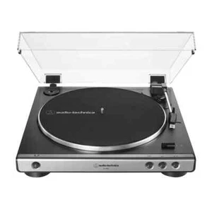Audio-Technica AT-LP60X-GM Fully Automatic Belt-Drive Turntable, Gun Metal - Picture 1 of 2
