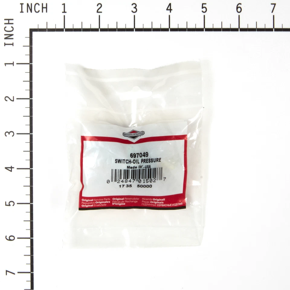 Genuine Briggs & Stratton 697049 Oil Pressure Switch Q3