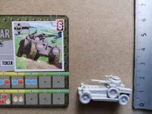 ARMOURED CAR MINIATURE+CARD/HOGS OF WAR G823 - Imagen 1 de 1